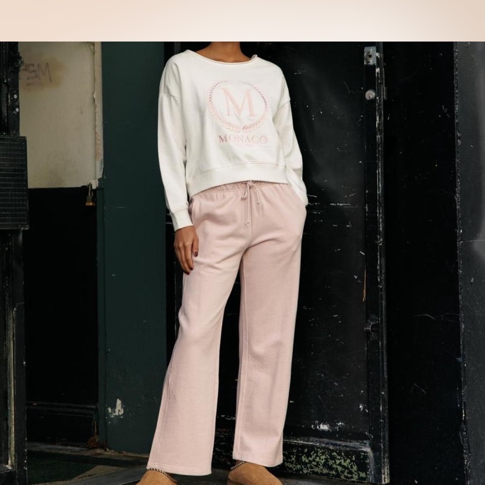 Monaco Women's White Sweatshirt